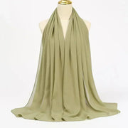 Chiffon Hijab Head Wrap - Palm and Thread