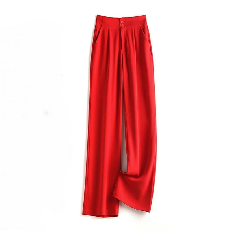 High Waist Wide Leg Pant - Palm and Thread