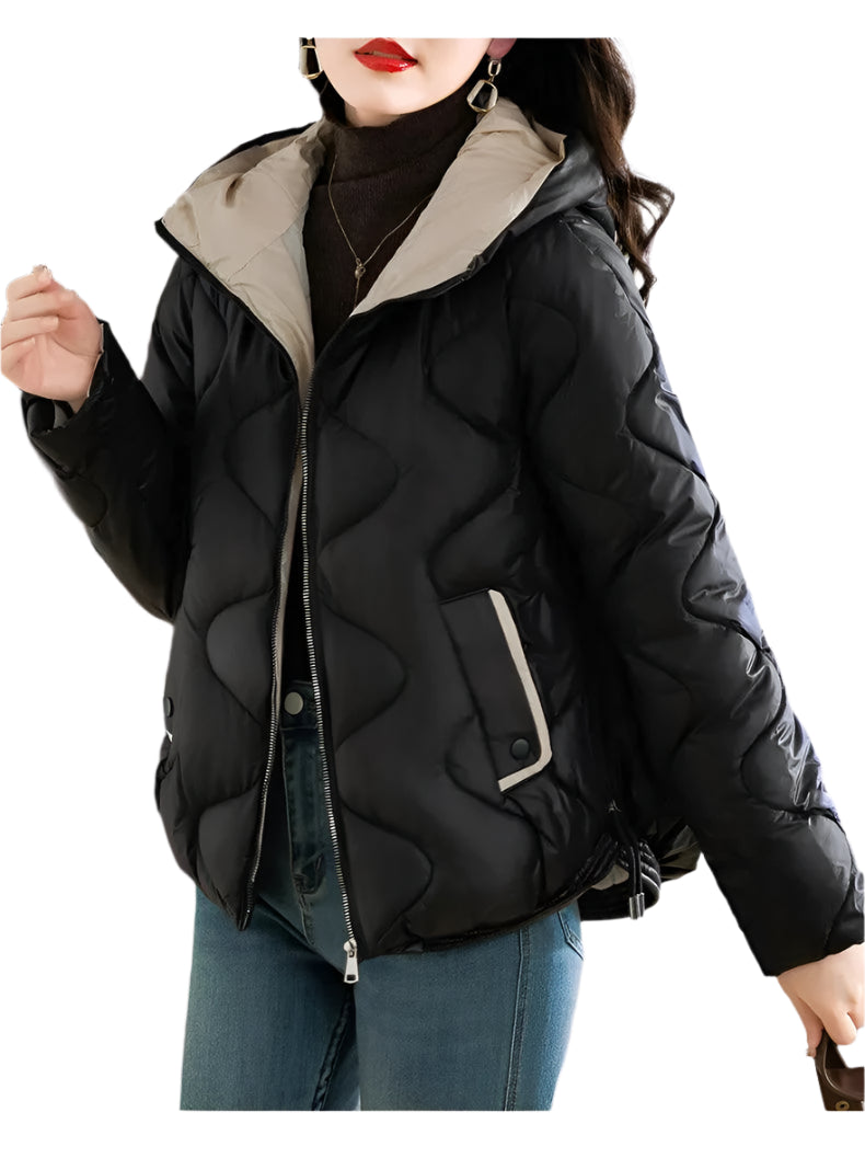 Cotton-padded loose explosive cotton-padded coat - Palm and Thread