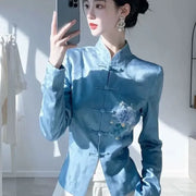 Beautiful and Stylish Waist-Cinching Top - Palm and Thread