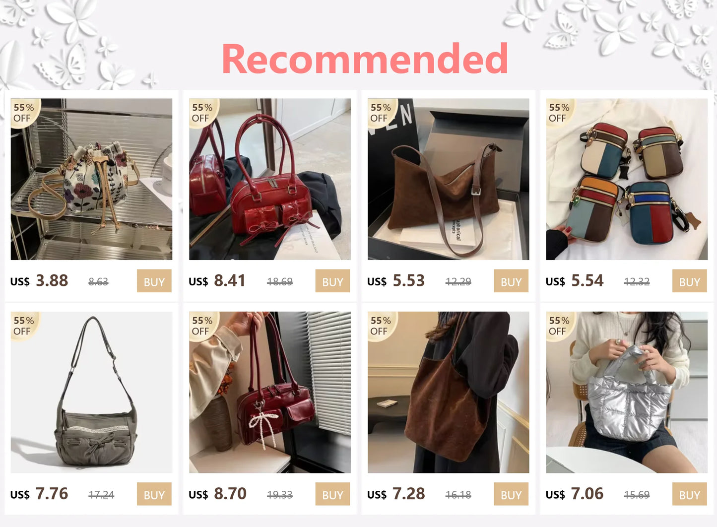 2025 Korean Patent Leather Handbag