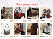 2025 Korean Patent Leather Handbag
