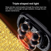 Wireless Fascia Gun Six-head Deep High Frequency Vibration - Palm and Thread