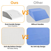 Memory Foam Leg Knee Wedge Pillow - Palm and Thread