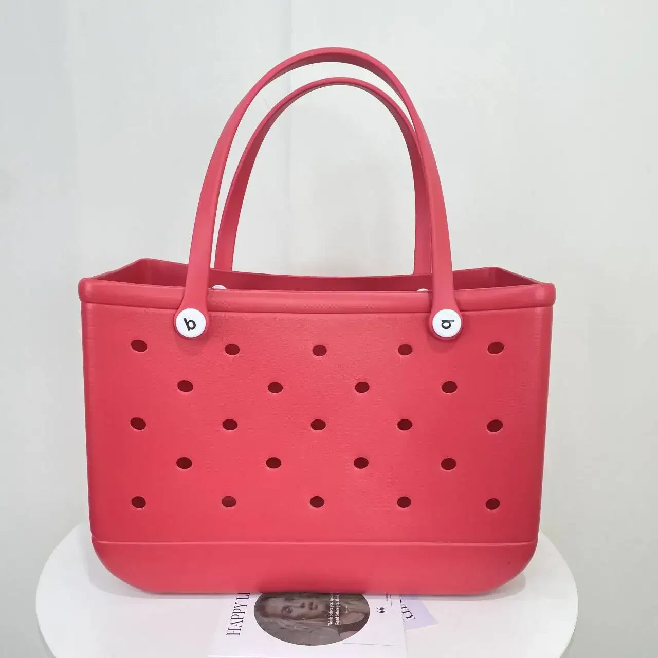 Croc Beach Tote Rubber Waterproof Bag - Palm and Thread