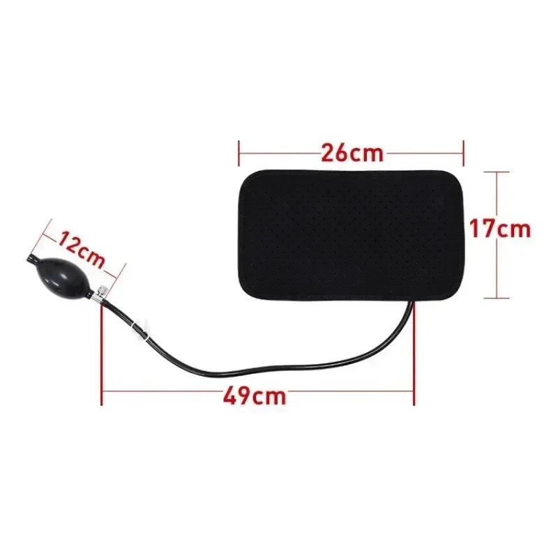 Inflatable Lumbar Support Cushion Portable - Palm and Thread