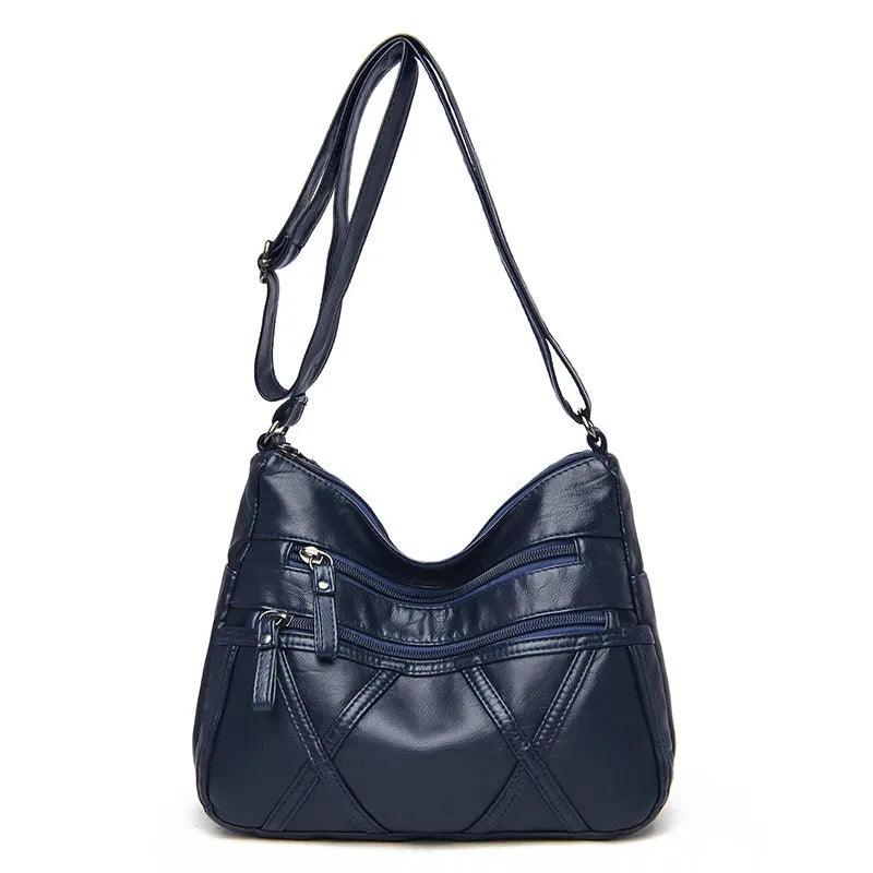 High Quality Soft Leather Shoulder Bag - Palm and Thread