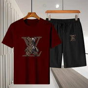 fashionable breathable T-shirt and short set - Palm and Thread