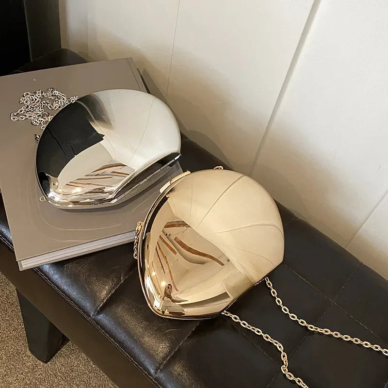 Luxury Acrylic Shell Clutch