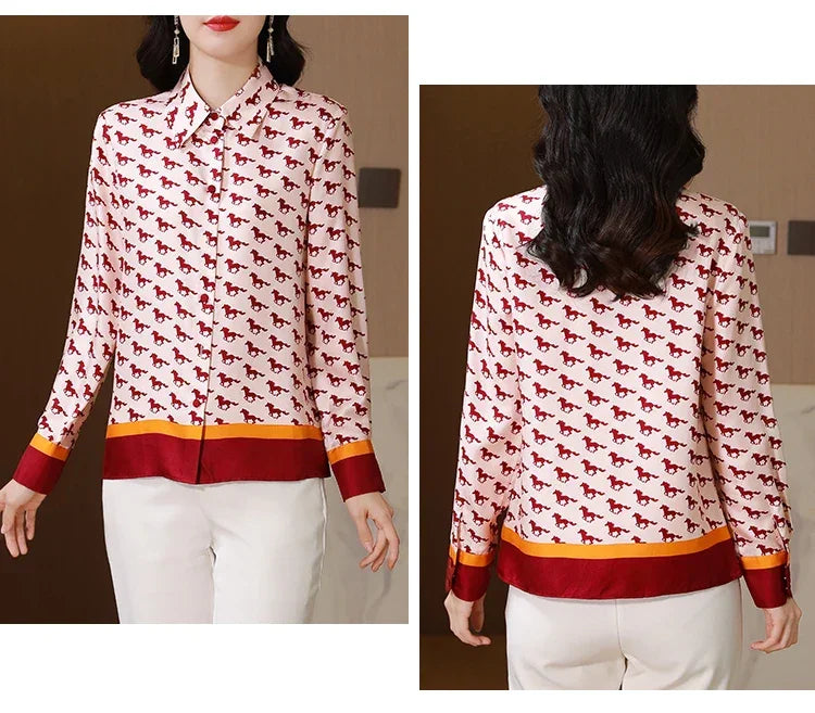 Casual Turn-down Collar Office Shirt - Palm and Thread