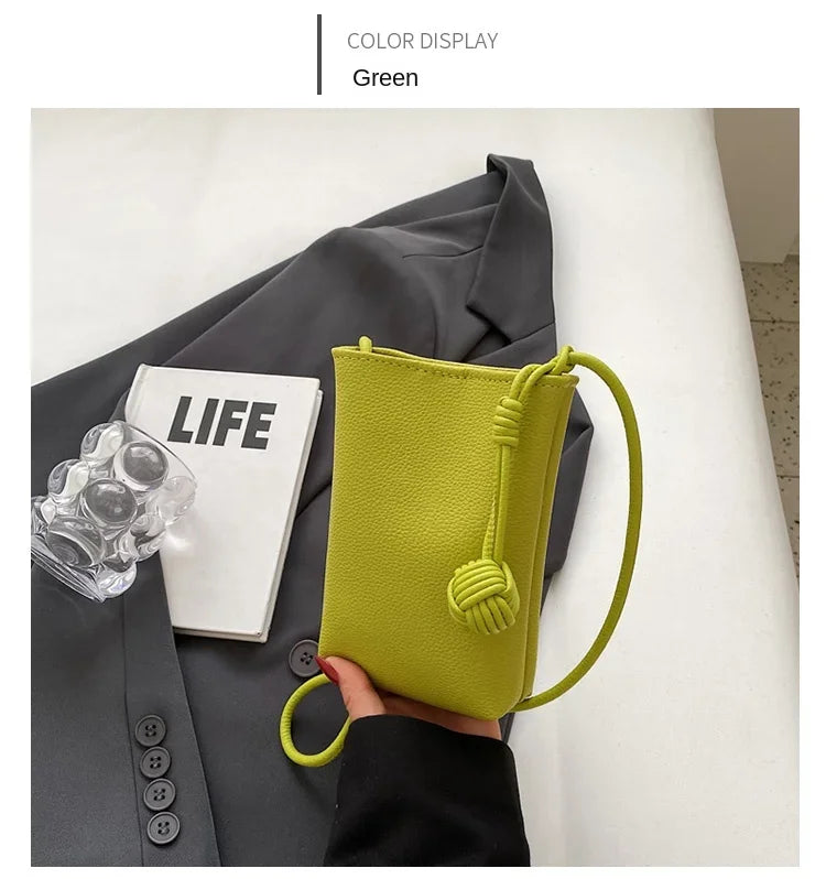 Stylish Small Leather Crossbody Bag