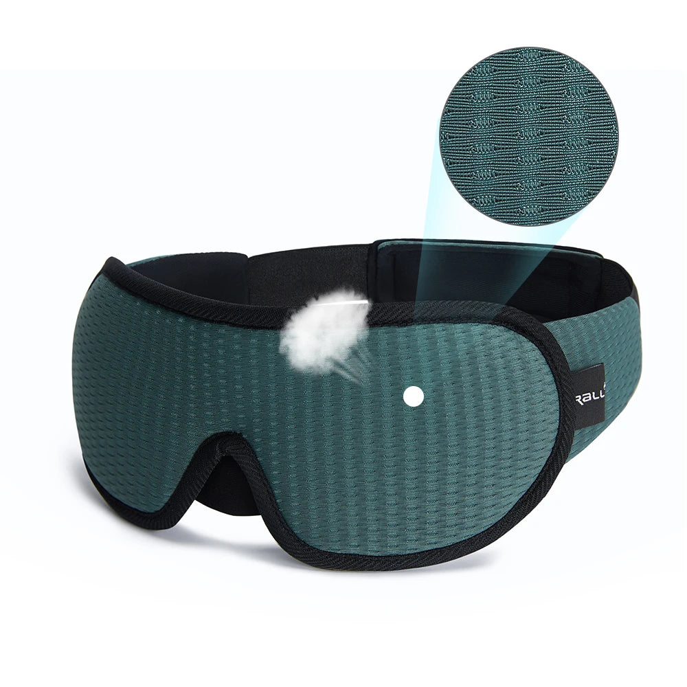 Sleep Mask 3D Block Out Light - Palm and Thread