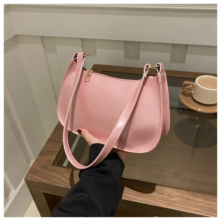 2025 Korean Patent Leather Handbag
