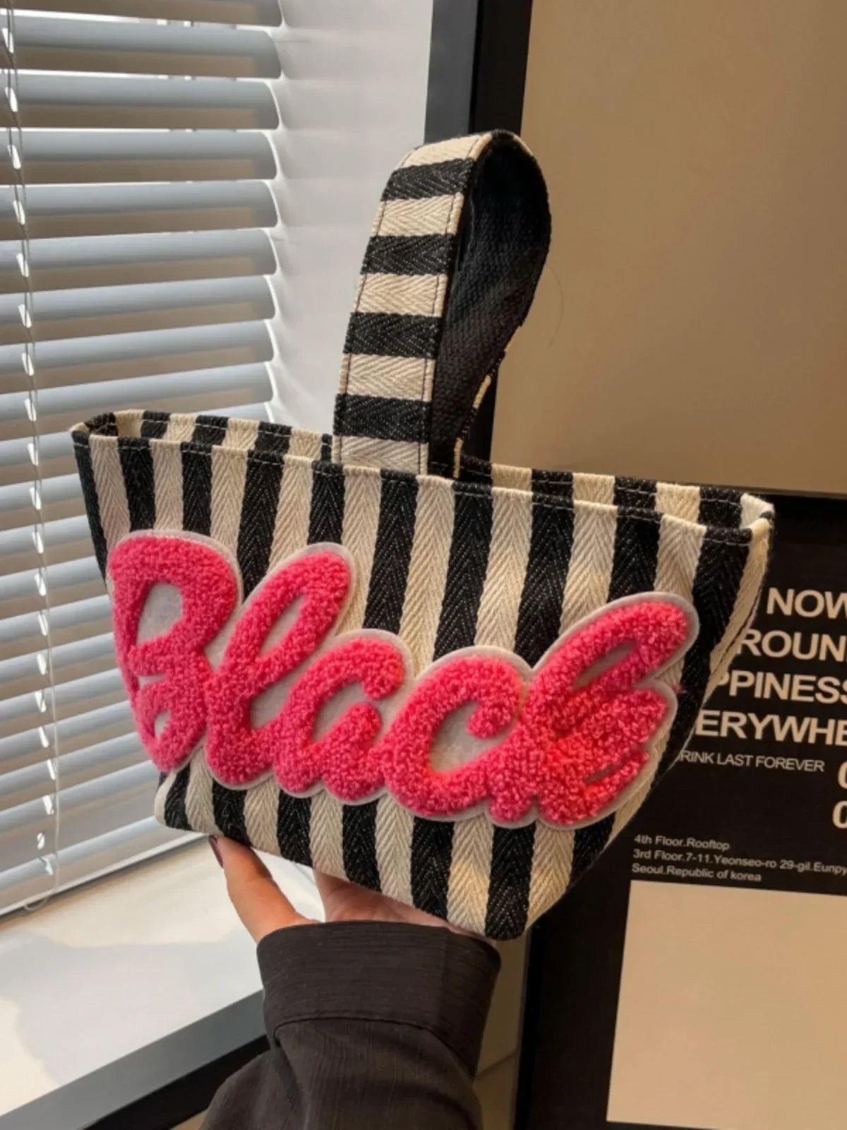 Small Canvas Handbag - Palm and Thread