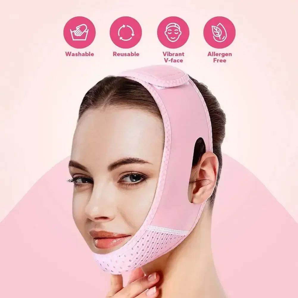 Slimming Face Lifting Bandage V Line Shaper - Palm and Thread