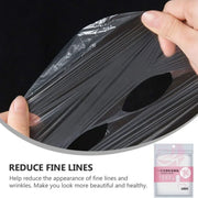 Disposable Plastic Film Full Face Cleaner Mask - Palm and Thread