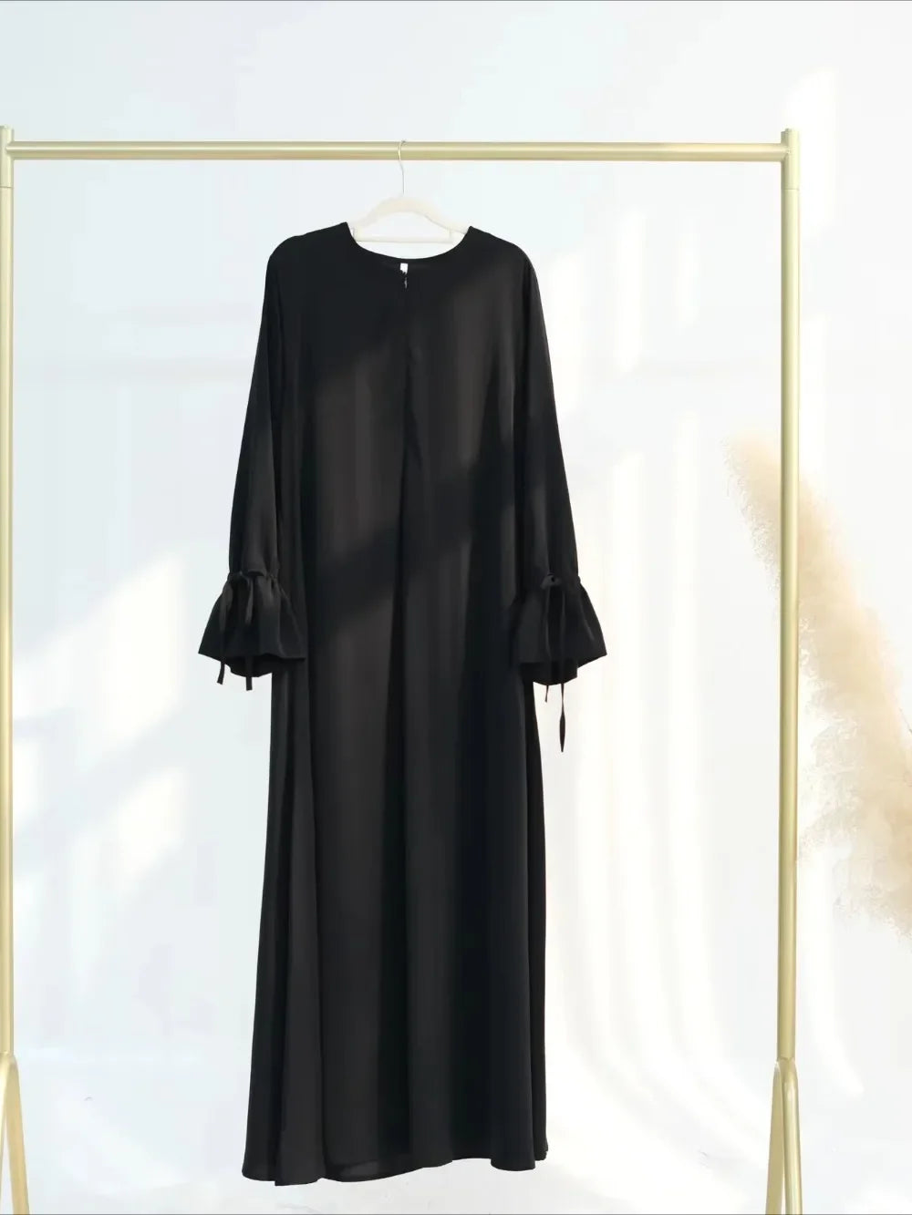 Lace Up Vestidos Largos Abaya - Palm and Thread