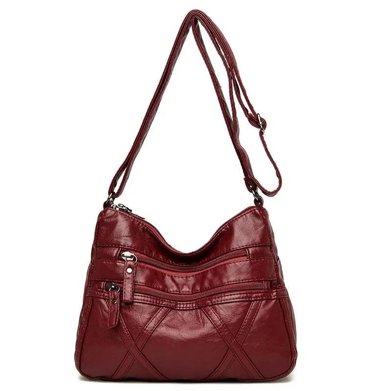 High Quality Soft Leather Shoulder Bag - Palm and Thread