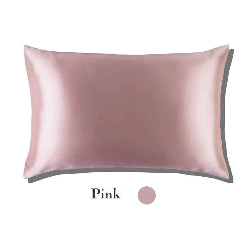 100% Natural Mulberry Silk Pillowcase - Palm and Thread
