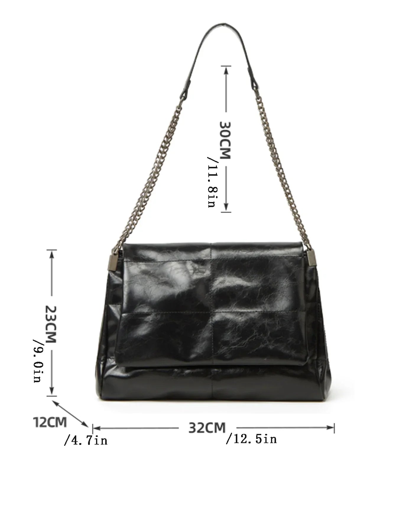 Chain Tote High-End Fashionable Bag - Palm and Thread