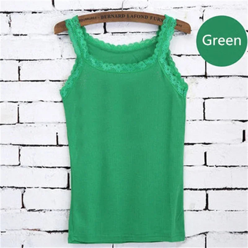 Sleeveless Lace Tank Top - Palm and Thread