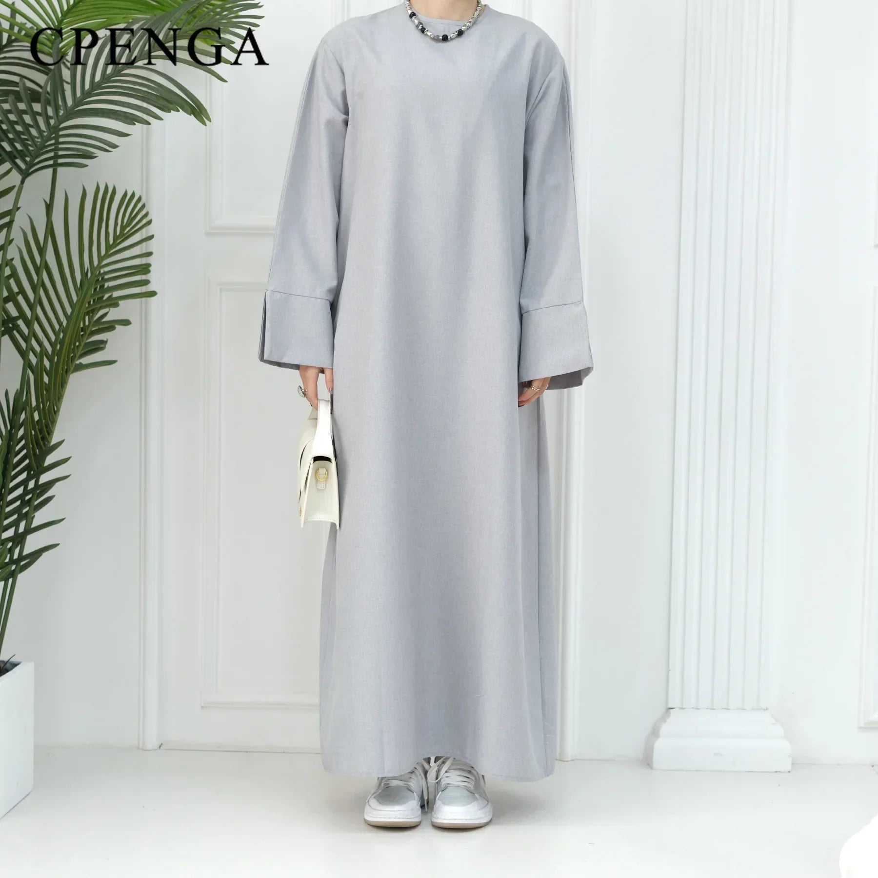 Loose Large Elegant Abaya - Palm and Thread
