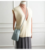 Stylish Small Leather Crossbody Bag
