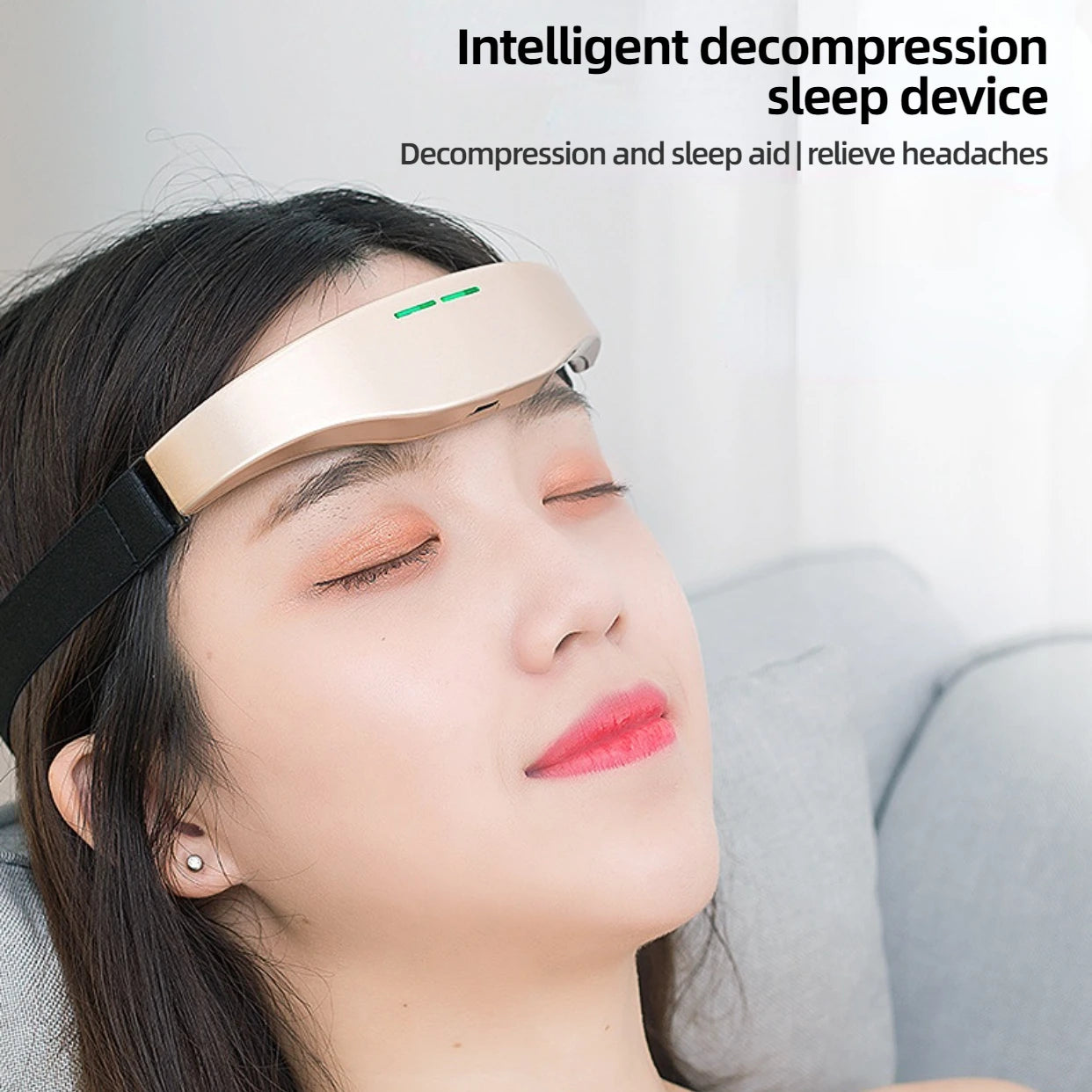 Electric Head Massager Migraine Insomnia Release - Palm and Thread