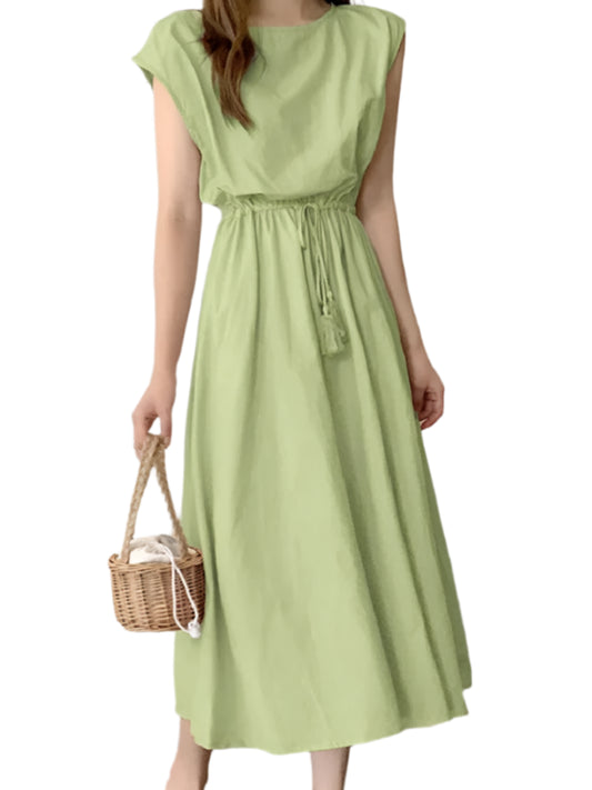 Maxi Evening Vintage Dress - Palm and Thread