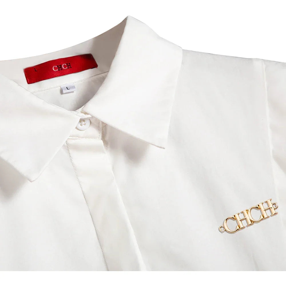New Casual Ruffles Solid Blouse - Palm and Thread