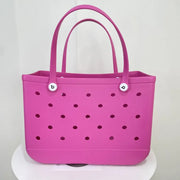 Croc Beach Tote Rubber Waterproof Bag - Palm and Thread