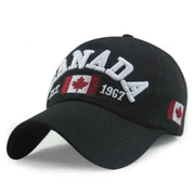 Fashion Cotton Baseball Cap Flag of Canada Hat - Palm and Thread