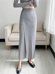 Pleated Wide Leg Ankle-length Pant - Palm and Thread
