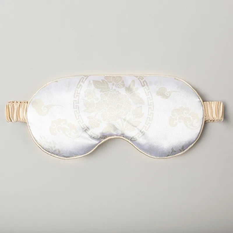 Silk Sleep Eye Mask for Travel - Palm and Thread