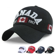 Fashion Cotton Baseball Cap Flag of Canada Hat - Palm and Thread