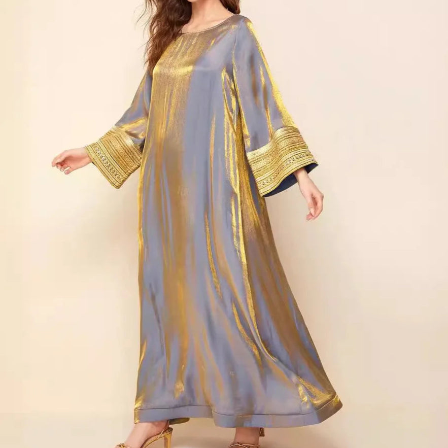 Long Robe Abaya - Palm and Thread