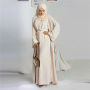 2 Piece Crepe Abaya - Palm and Thread