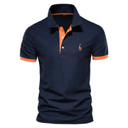 Short Sleeve Polo Casual T-shirt - Palm and Thread