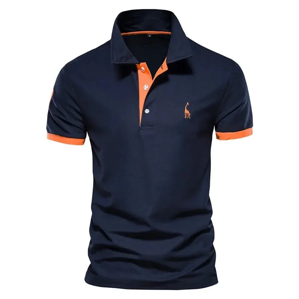 Short Sleeve Polo Casual T-shirt - Palm and Thread