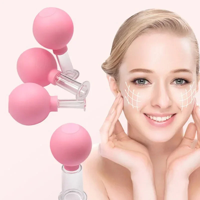 Slimming Face Sucker Vacuum Cupping Jar Cellulite Massager - Palm and Thread