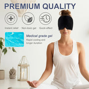 Comfortable Hot Cold Therapy Sleeping Mask - Palm and Thread