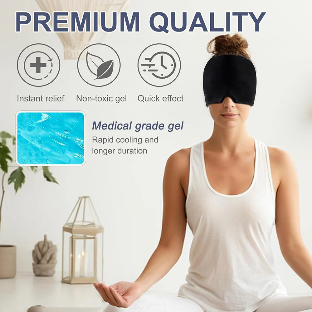 Comfortable Hot Cold Therapy Sleeping Mask - Palm and Thread