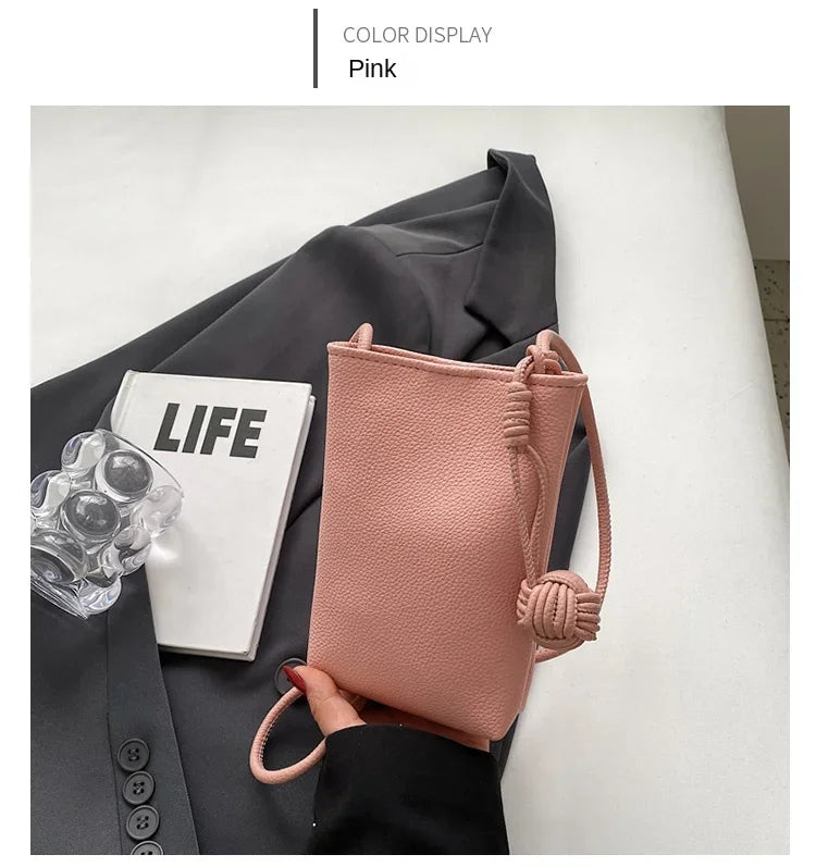 Stylish Small Leather Crossbody Bag