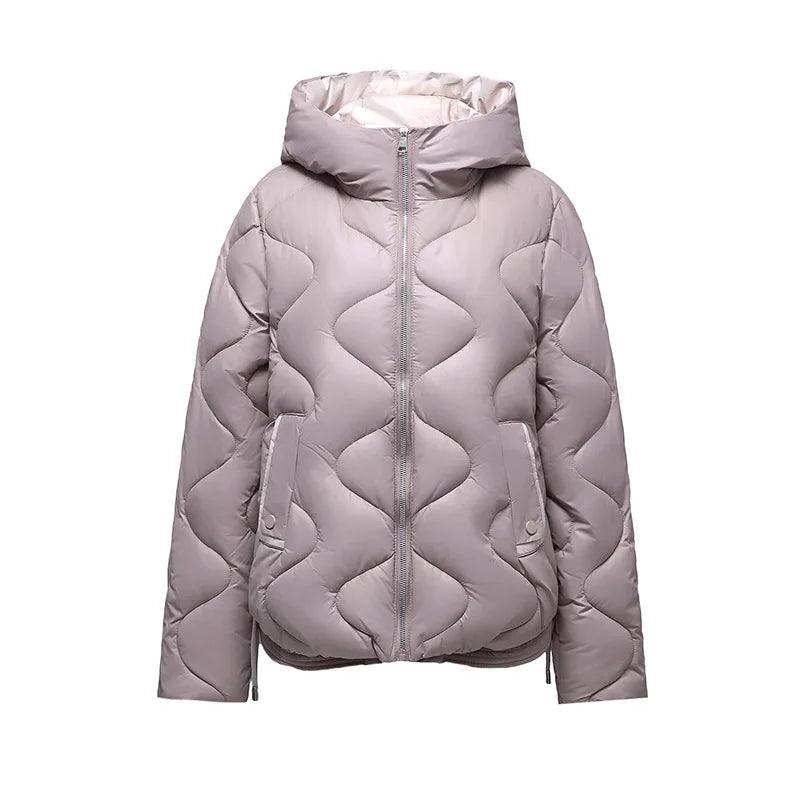 Cotton-padded loose explosive cotton-padded coat - Palm and Thread