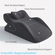 Relaxing Prone Pillow Ergonomic Memory Foam - Palm and Thread