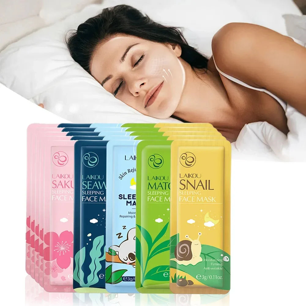 Sleeping Moisturizing Anti-aging Cream Face Mask - Palm and Thread