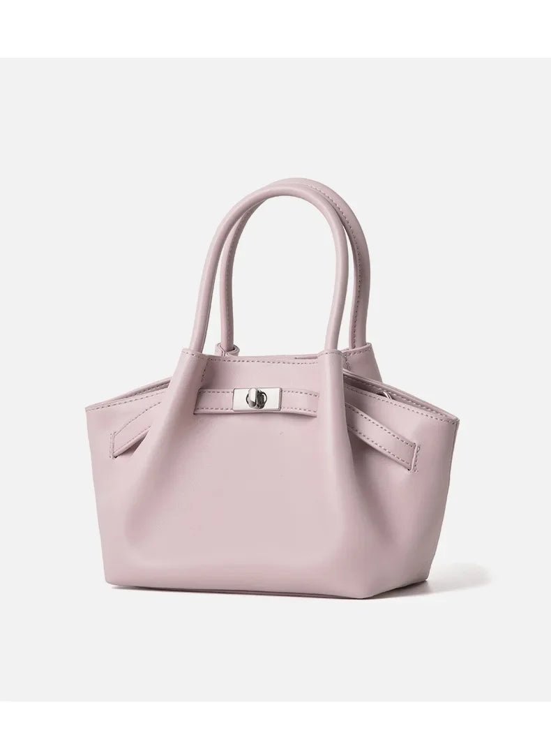 High end leather dumpling bag - Palm and Thread