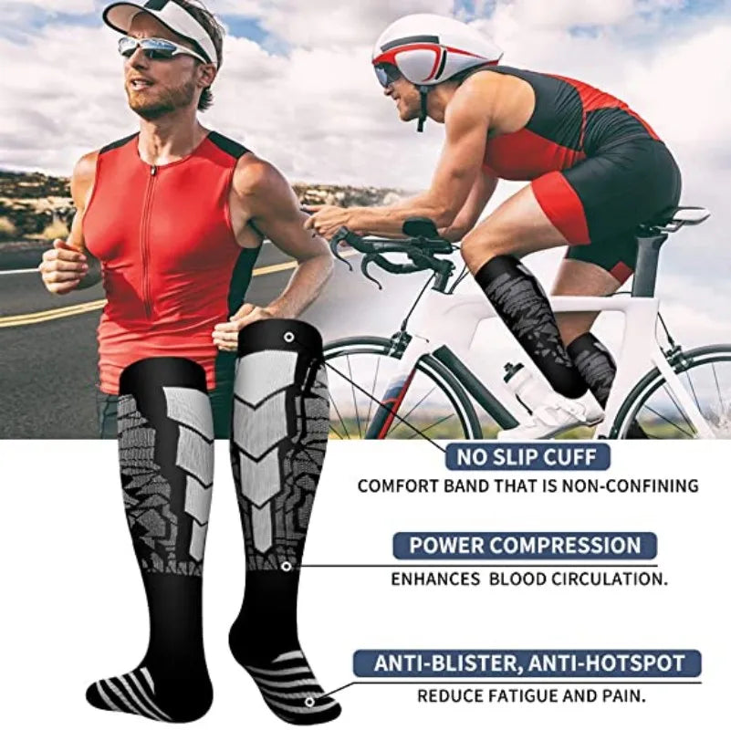 Compression Running Sports Travel Socks - Palm and Thread