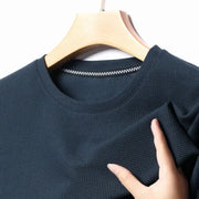 Polo Waffle Solid T-shirt - Palm and Thread