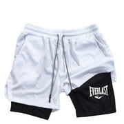 Compression gym printed sports short - Palm and Thread